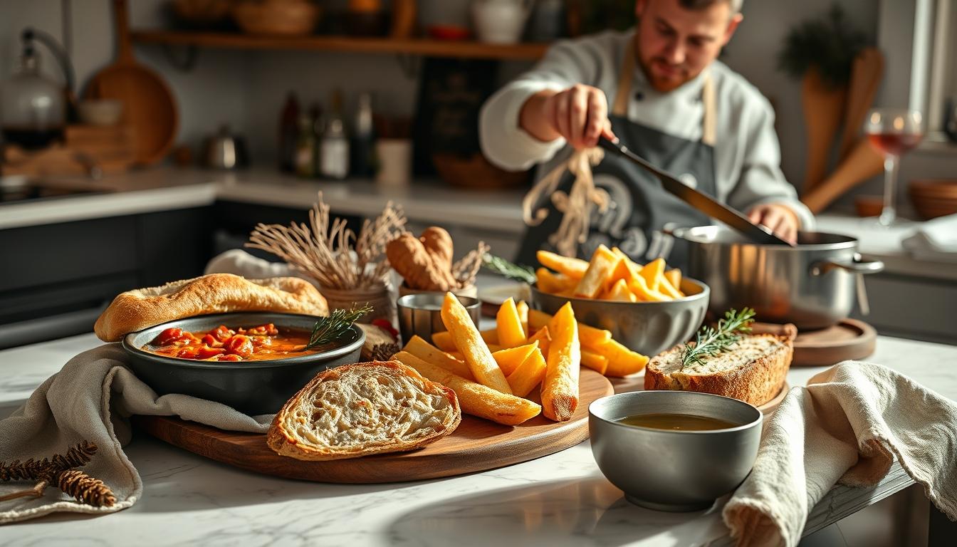 Fresh ingredients and home cooking inspiration